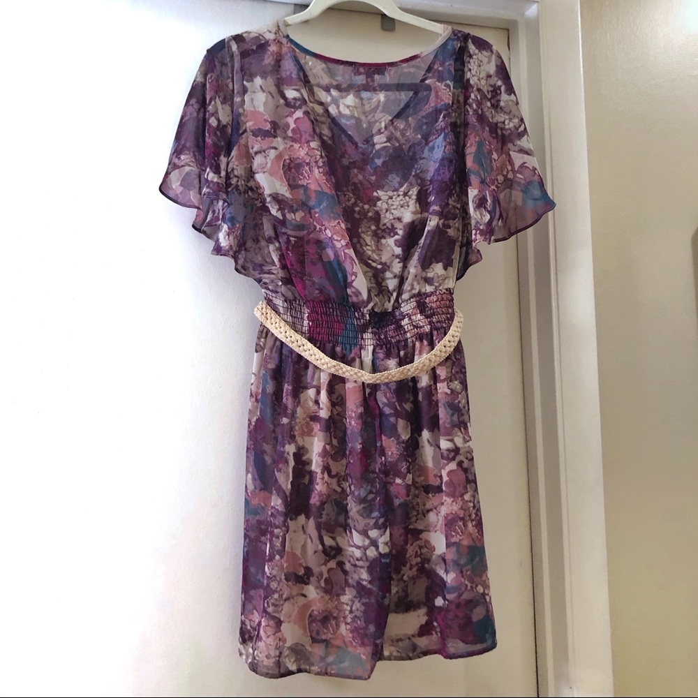 Delia’s Flutter Sleeve Dress - Picture 4 of 7